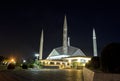 Shah Faisal Mosque Islamabad Royalty Free Stock Photo