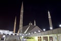 Shah Faisal Mosque Islamabad Royalty Free Stock Photo