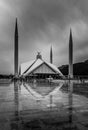 Shah Faisal Mosque Islamabad Pakistan Royalty Free Stock Photo