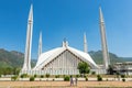 Shah Faisal Mosque in Islamabad, Pakistan.