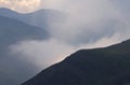 Mountains from the Greater Caucasus range in Shahdag National Park, Azerbaijan Royalty Free Stock Photo