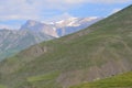 Mountains from the Greater Caucasus range in Shahdag National Park, Azerbaijan Royalty Free Stock Photo