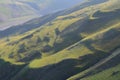 Mountains from the Greater Caucasus range in Shahdag National Park, Azerbaijan Royalty Free Stock Photo