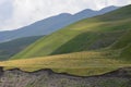 Mountains from the Greater Caucasus range in Shahdag National Park, Azerbaijan Royalty Free Stock Photo