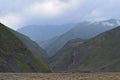 Mountains from the Greater Caucasus range in Shahdag National Park, Azerbaijan Royalty Free Stock Photo