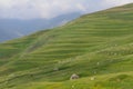 Mountains from the Greater Caucasus range in Shahdag National Park, Azerbaijan Royalty Free Stock Photo