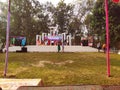 Shaheed Minar is a national monument in Bangladesh. Different organisations paying homage to Language Movement martyrs at the