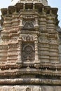 Shaher ki Masjid, Mosque minaret close up, stone cavings details, built by Sultan Mahmud Begada 15th - 16th century. A UNESCO Royalty Free Stock Photo