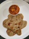 Shahi Panner with kaju and Chapati