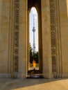 Shahidlar Monument, Baku Royalty Free Stock Photo