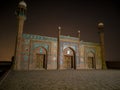 Night View of SHAHRUKH-NE-ALAM Mosque Multan, Punjab, Pakistan. Royalty Free Stock Photo