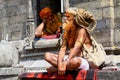 Shaiva sadhus in Nepal