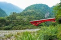 Shakadang Bridge in Taroko National Park, Taiwan