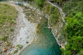 Shakadang Trail in Taroko National Park, Hualien, Taiwan