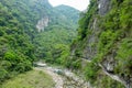 Shakadang Trail in Taroko National Park, Hualien, Taiwan Royalty Free Stock Photo