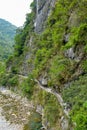 Shakadang Trail in Taroko National Park, Hualien, Taiwan Royalty Free Stock Photo