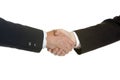 Shake hands of businessmen Royalty Free Stock Photo