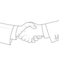 Shake hands each other