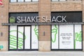 Shake Shack near Herald Square in Manhattan. Shake Shack is a trendy food chain known for quality.