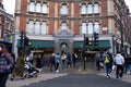 Shake Shack restaurant, Cambridge Circus, London Royalty Free Stock Photo