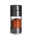 Shaker with aromatic pepper Royalty Free Stock Photo