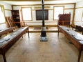 Shaker Village vintage Schoolroom abundant natural lighting