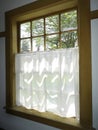 Hancock Shaker Village window & curtain