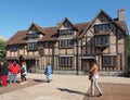 Shakespeare birthplace in Stratford upon Avon Royalty Free Stock Photo