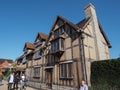 Shakespeare birthplace in Stratford upon Avon Royalty Free Stock Photo