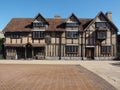 Shakespeare birthplace in Stratford upon Avon Royalty Free Stock Photo