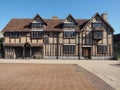 Shakespeare birthplace in Stratford upon Avon Royalty Free Stock Photo