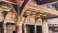 Shakespeare Globe theatre in London UK Royalty Free Stock Photo