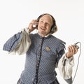 Shakespeare listening to music