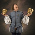 Shakespeare with mask