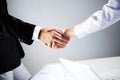 Shaking hands Royalty Free Stock Photo