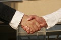 Shaking hands Royalty Free Stock Photo