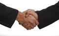 Shaking hands Royalty Free Stock Photo