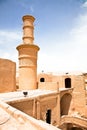 Shaking minarets in Kharanaq village Royalty Free Stock Photo