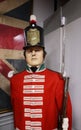 Shako is a tall, cylindrical military cap,