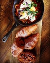 Shakshouka shakshuka and pastry