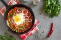 Shakshuka fried egg