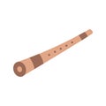 Shakuhachi icon vector image. Suitable for mobile apps, web apps and print media.