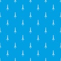 Shaky wheat pattern vector seamless blue