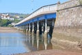 Shaldon Bridge across the River Teign Royalty Free Stock Photo