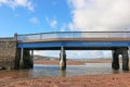Shaldon Bridge over the River Teign Royalty Free Stock Photo