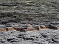 Shale Cliff Royalty Free Stock Photo