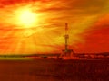 Gas Shale Royalty Free Stock Photo