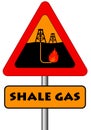 Shale gas Royalty Free Stock Photo