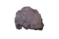 Shale rock on a white background. Royalty Free Stock Photo