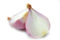 Salad shallot isolated Royalty Free Stock Photo